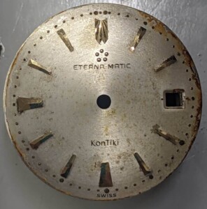 Eternamatic kontiki dial restoration before