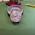 LeCoultre Futurematic dial refinish after