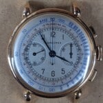 Longines chronograph dial restoration after