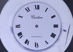 Cartier Automatic dial restoration after